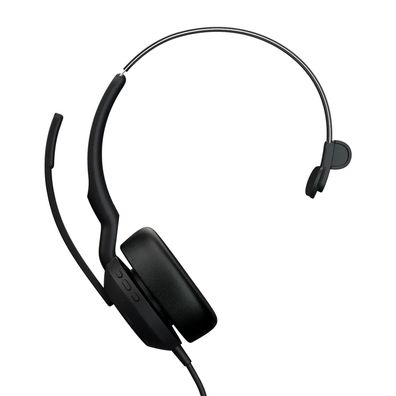 Jabra Evolve2 50, Kabelgebunden, 20 - 20000 Hz, Büro/Callcenter, 99 g, Kopfhörer, Sch