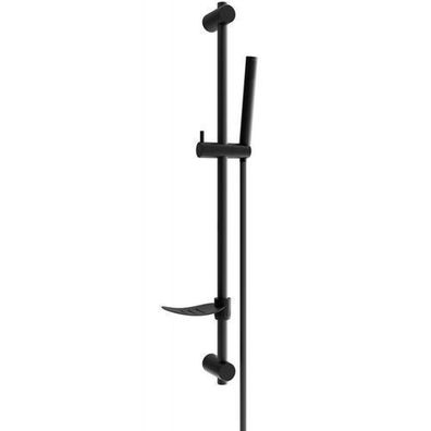Mexen DF70 Schiebe-Dusch-Set, Schwarz - 785704582-70