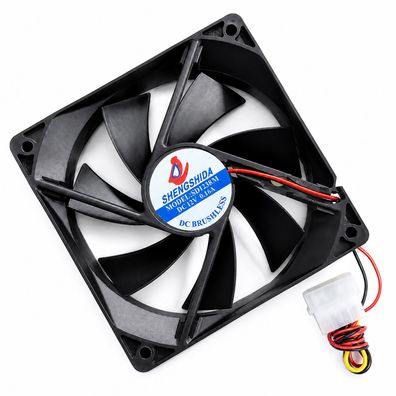 G56C 4pin 12V 120x120x25mm Brushless Lüfter Lüfterkühler Kühler Lüfter Computer