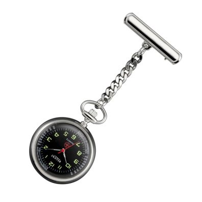 Regent P-755 Taschenuhr bzw. Schwesternuhr Goldfarben Pulsmesserskala