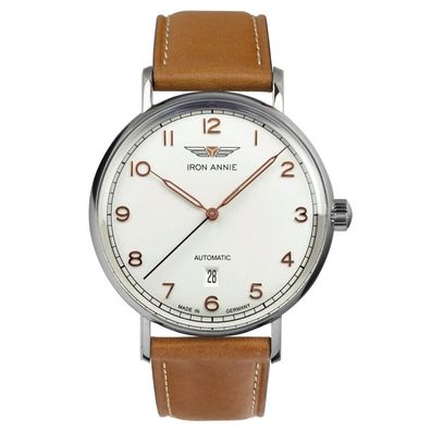 IRON ANNIE 5956-1 Amazonas Impression Herren Armbanduhr ETA-Automatikwerk