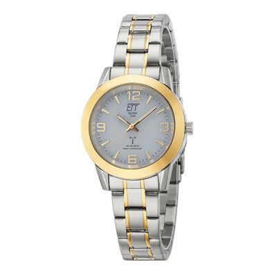 ETT Eco Tech Time Funk-Solar - Damenuhr ELS-11505-42M bicolor, 34mm
