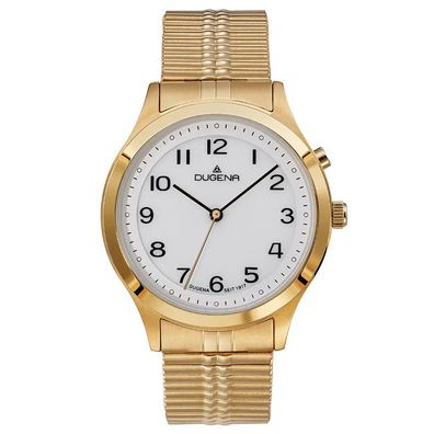 Dugena Armbanduhr 4461249 Bari Licht Goldfarben, Zugband, 37mm