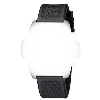 Ersatzband Wechselband Luminox 23mm schwarzer PU-Band
