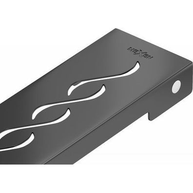 Mexen M18 Abdeckung für lineare Duschabläufe 100 cm, Schwarz - 1723100