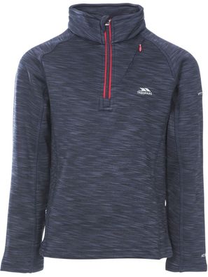Trespass Kinder Fleecejacke/Fleecepullover Edvin - Male Fleece At200 Navy Marl