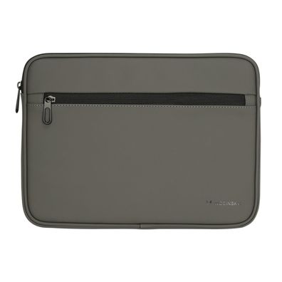 Wozinsky WPL-15 Laptoptasche 15,6 Zoll Neopren mit Frontfach Grau