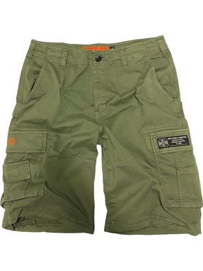 WCC West Coast Choppers Cargo Shorts CFL - Olive
