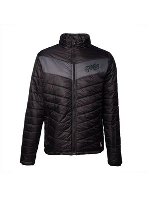 WCC West Coast Choppers Jacket Kimi Raikkönen Script Logo Padded Black