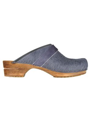 Sanita Clogs Damen Clog offen Wood-Caroline Open Steel