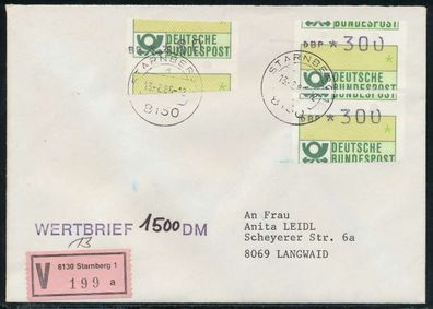 BRD ATM1-300 BRIEF MIF Starnberger Springer X7E4412