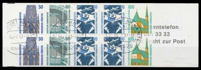 BRD Markenheftchen Nr MH 34 IoZ gestempelt X7F4976