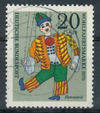 BRD 1970 Nr 651 gestempelt X83305A