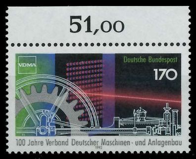 BRD 1992 Nr 1636 postfrisch ORA X86344E