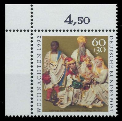 BRD 1992 Nr 1639 postfrisch ECKE-OLI X86349E