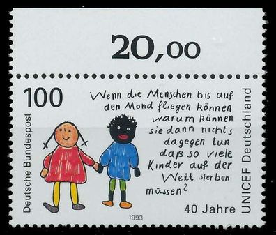 BRD 1993 Nr 1682 postfrisch ORA X8636CA