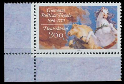 BRD 1996 Nr 1847 postfrisch ECKE-ULI S79906E