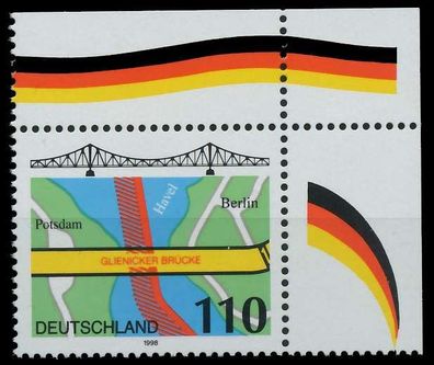 BRD 1998 Nr 1967 postfrisch ECKE-ORE S7AC002