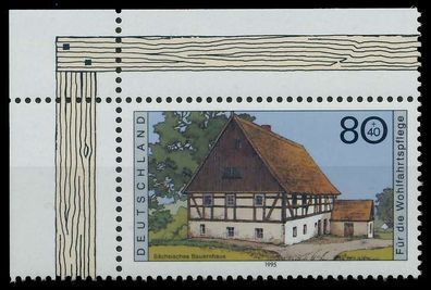 BRD 1995 Nr 1820 postfrisch ECKE-OLI S7BF6EE