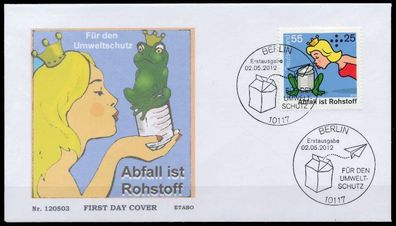 BRD BELEGE Nr 2932 BRIEF FDC X86F78E