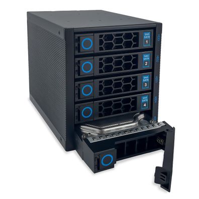 FANTEC WR-C3151-6G SAS/SATA (6G) Backplane für 5x 3,5Zoll/2,5Zoll HDD/SSD