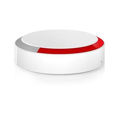 Somfy 2401491 Außensirene für Sicherheitssystem Plug and Play, weiß, 112 dB