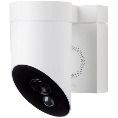 Somfy Outdoor HD-Kamera 1080p, Bewegungsmelder, Sirene, Weiß