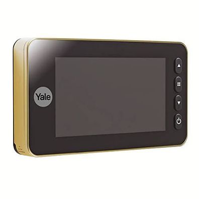 Yale Elektronisches Türspion Gold mit Video, Bewegung & Klingel