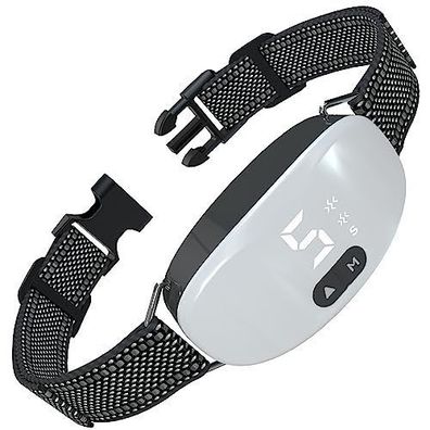 Hundehalsband gegen Bellen – Automatisches Trainingshalsband, weiß