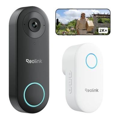 Reolink 2K+ WiFi Video-Türklingel mit Kamera, Nachtsicht