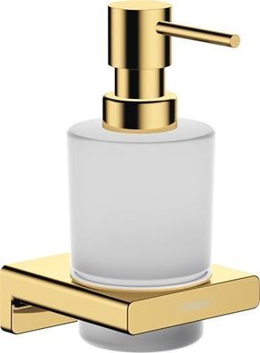 AddStoris Seifenspender hansgrohe zur Wandmontage, Polished Gold Optik