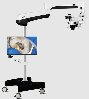 COXO C-CLEAR 2 Pro Premium-Operationsmikroskop mit apochromatischer Optik und