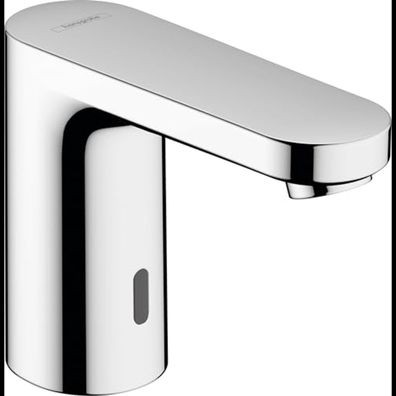 Elektronische Waschtischarmatur hansgrohe Vernis Blend für Kaltwasser mit 6 V