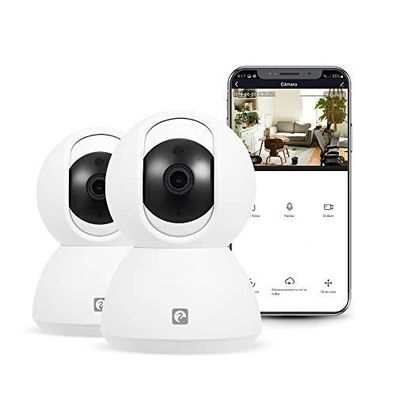 Garza Smart WiFi Innenkamera 360° mit Bewegungserkennung & Nachtsicht