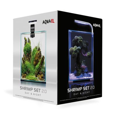 AQUAEL Shrimp Set Day & Night 20 schwarz