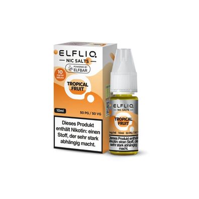ELFLIQ Tropical Fruit Nikotinsalz Liquid 10 ml