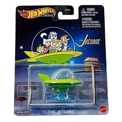 THE Jetsons Capsule Car - Hot Wheels Premium Entertainment 1:64