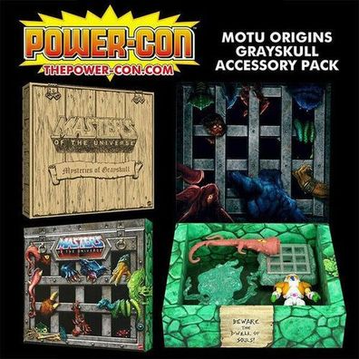 Mysteries of Grayskull - Masters OF THE Universe Origins Power Con 2021 Mattel