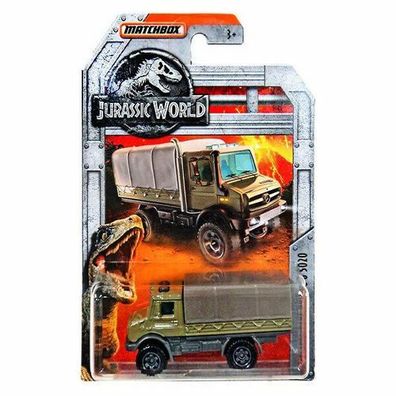 Matchbox Jurassic PARK Jurassic World - Mercedes Benz Unimog U 5020 1:64