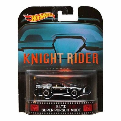 Hot Wheels KNIGHT RIDER KITT Super Pursuit Mode 1:64