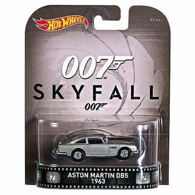 Hot Wheels JAMES BOND Skyfall Aston Martin DB5 '63 | Retro 1:64
