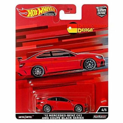 Hot Wheels Mercedes-Benz C63 AMG Coupe - Car Culture Deutschland Design 1:64