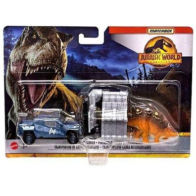 Stegosaurus CLAW Carrier - Matchbox Jurassic World Dino Transporters 1:64