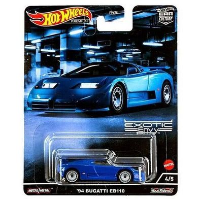 Bugatti EB110 - Hot Wheels Car Culture Design Exotic Envy 1:64