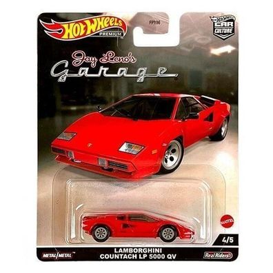Lamborghini Countach LP 5000 - Hot Wheels Car Culture Jay Leno Garage 1:64