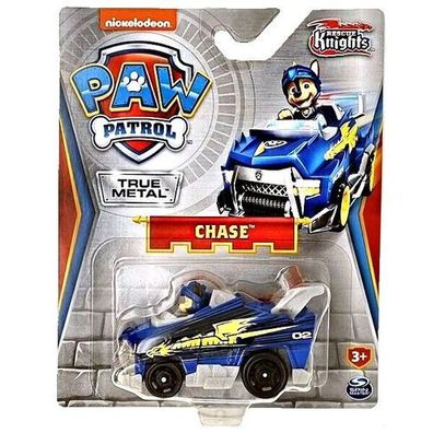 PAW Patrol CHASE - Rescue Knights Paws True Metal 1:55 NEU