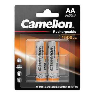 Camelion 1500mAh NiMh Akku Accu AA Mignon HR6 1,2V Schnurlos Telefon