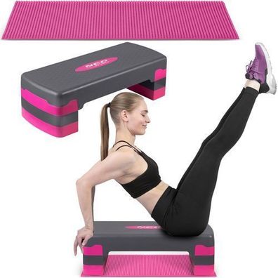 Übungsschritt 3 Stufen NS-400 rosa