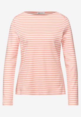 Street One Basic U-Boot Streifenshirt