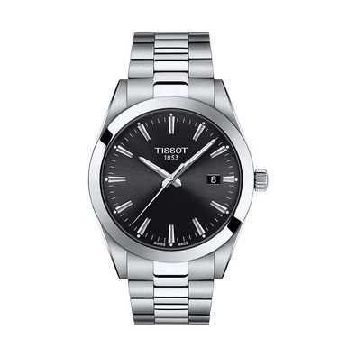 TISSOT Gentleman Edelstahl 40 mm T1274101105100